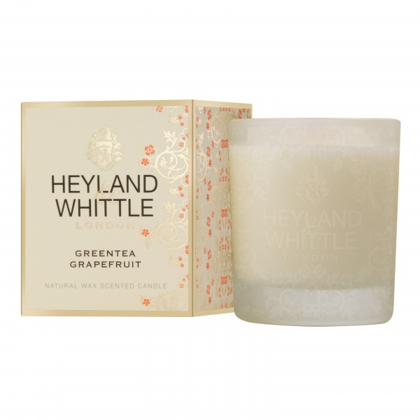 Heyland & Whittle Gold Classic Greentea Grapefruit Candle 230g